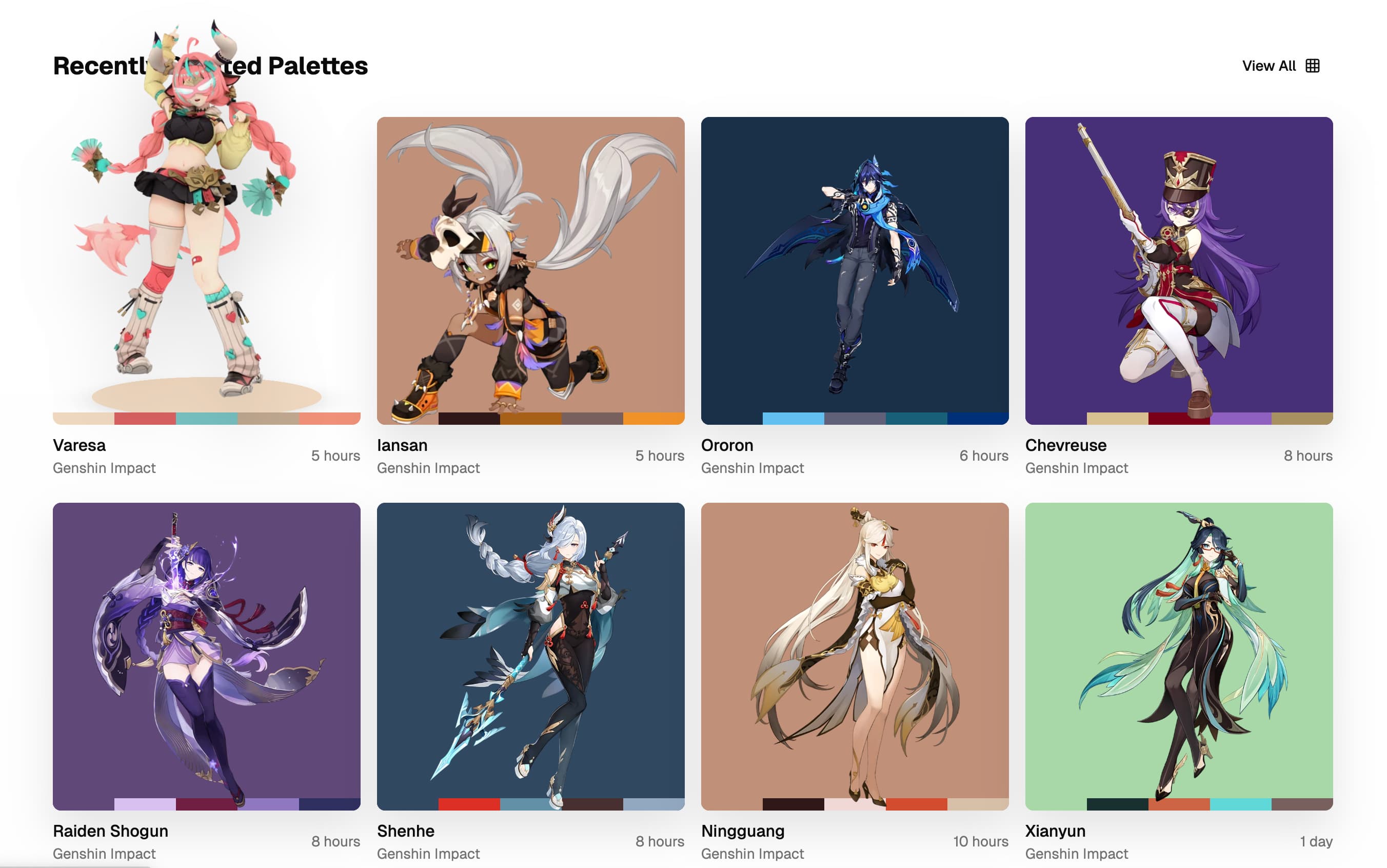 AniColors | Discolors anime colors
